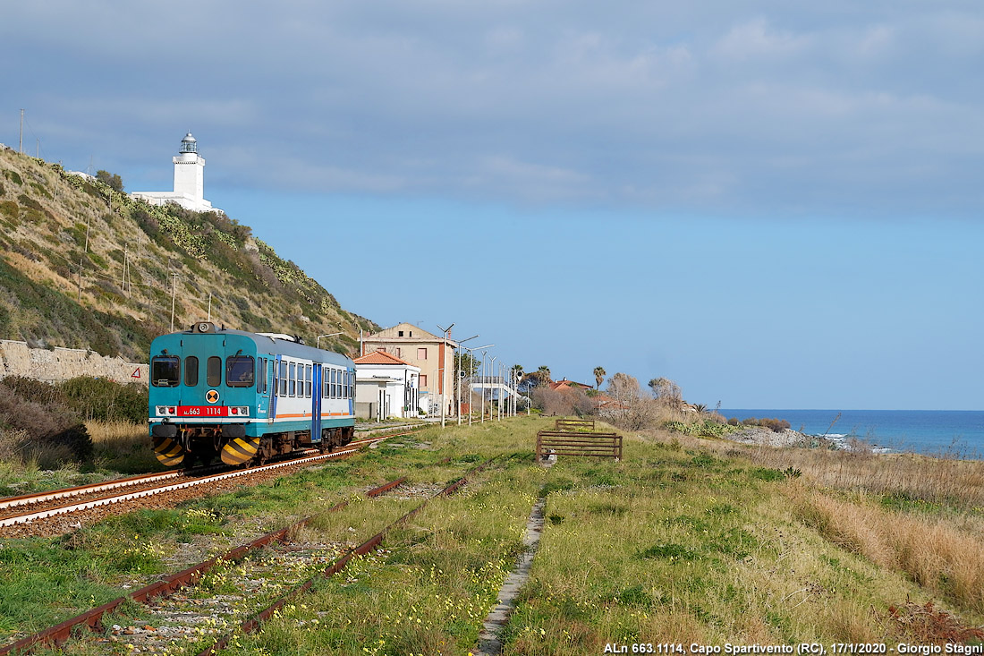 La ferrovia ionica - Capo Spartivento.