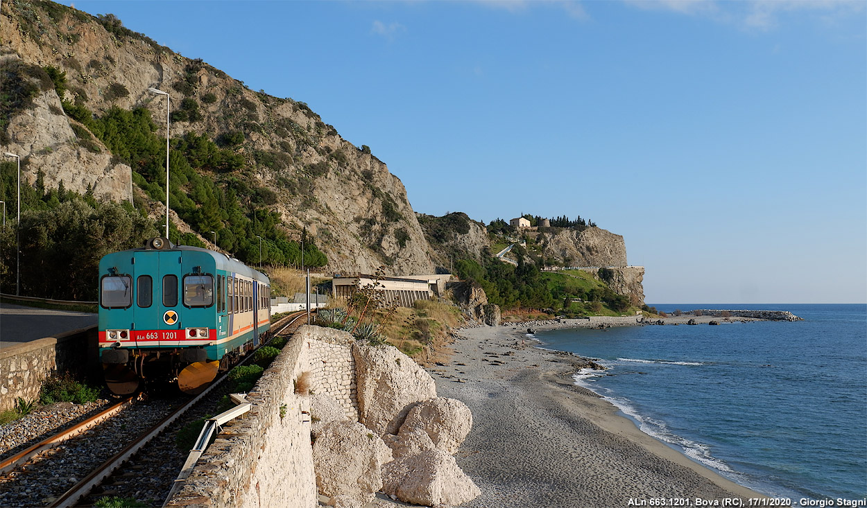 La ferrovia ionica - Bova Marina.