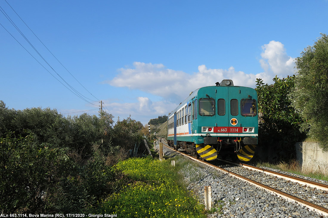 La ferrovia ionica - Bova Marina.