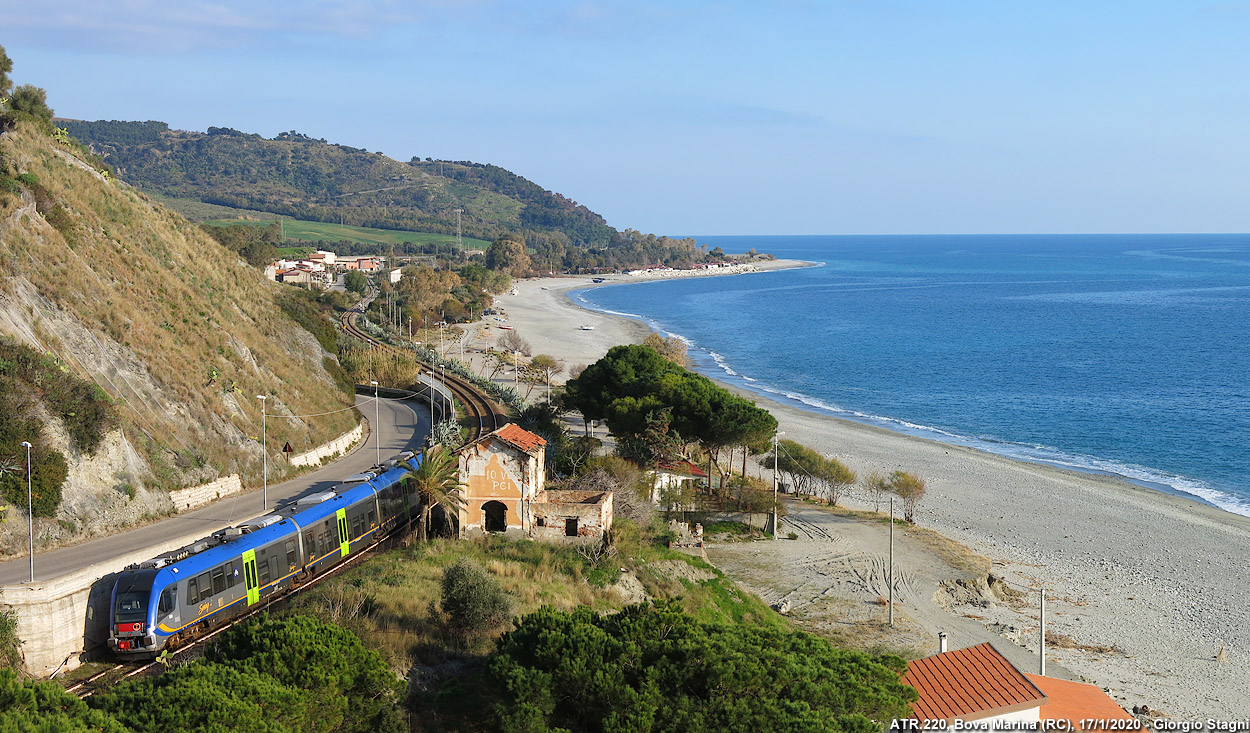 La ferrovia ionica - Bova Marina.