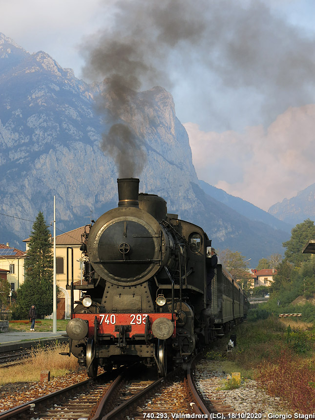Sulla Como-Lecco - Valmadrera.