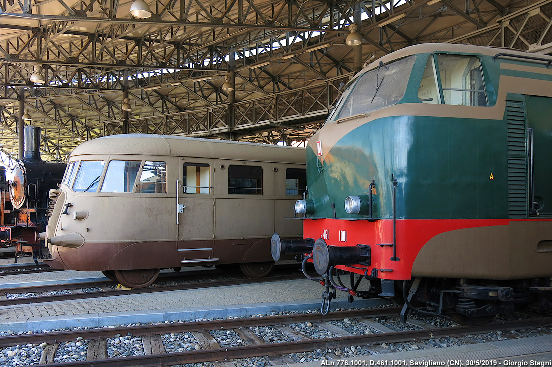 Museo Ferroviario Piemontese - ALn 776, D.461.