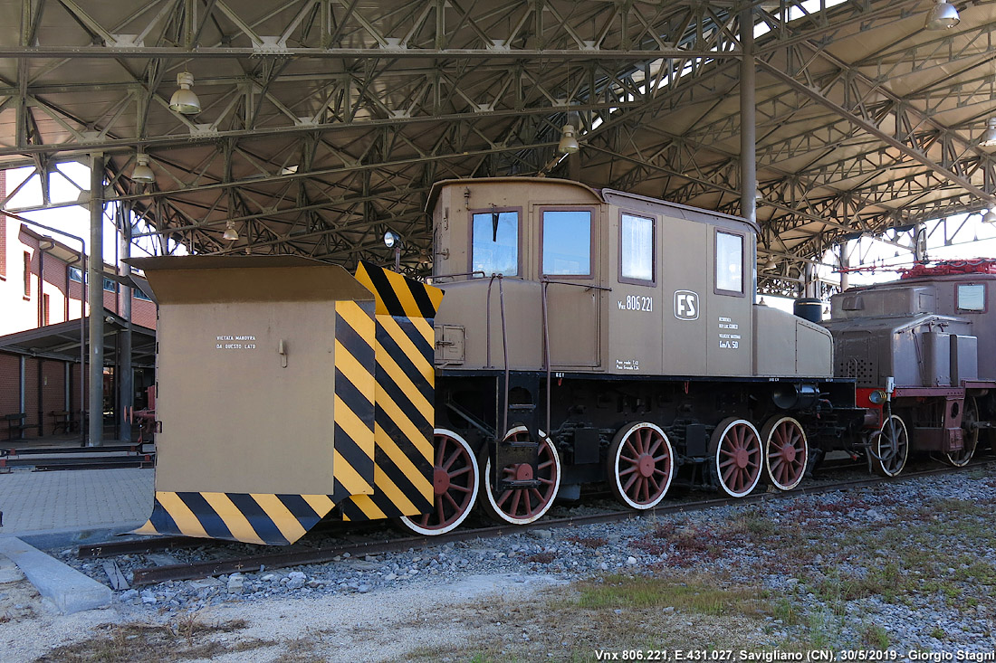 Museo Ferroviario Piemontese - Vnx 806.221.
