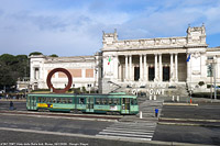 Tram a novembre e gennaio - Viale Belle Arti.