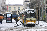 Dicembre 2020 in bianco e giallo - Via Cant.