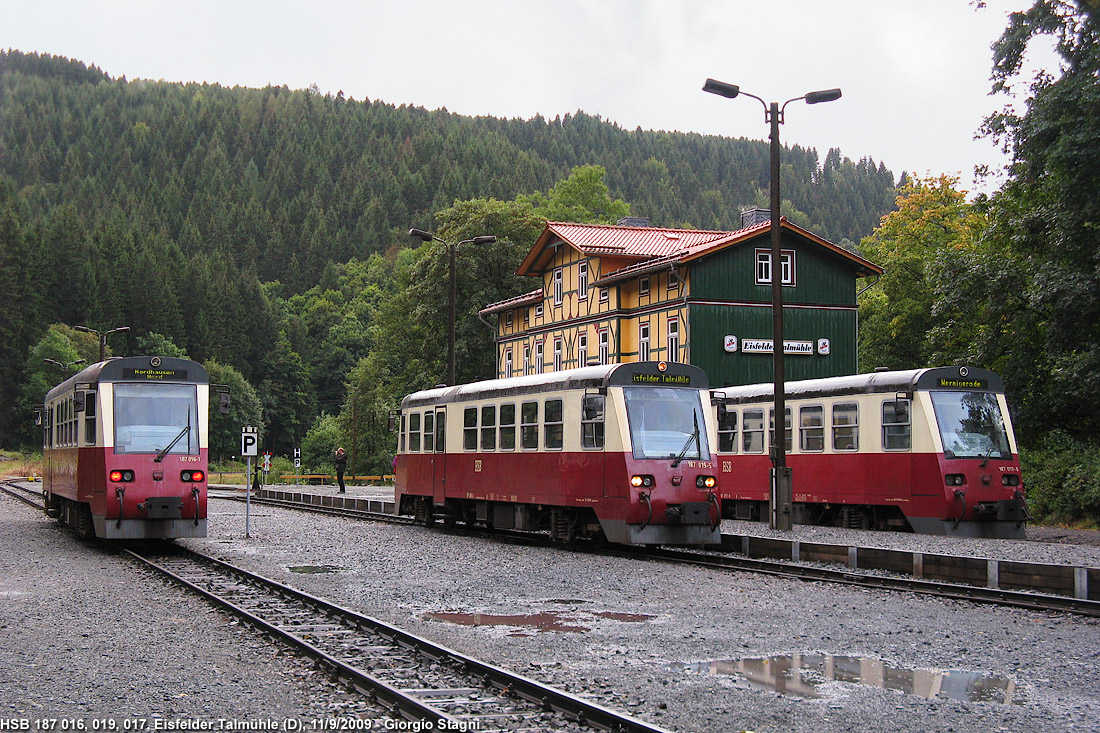 Vapore nell'Harz - Eisfelder Talmhle.