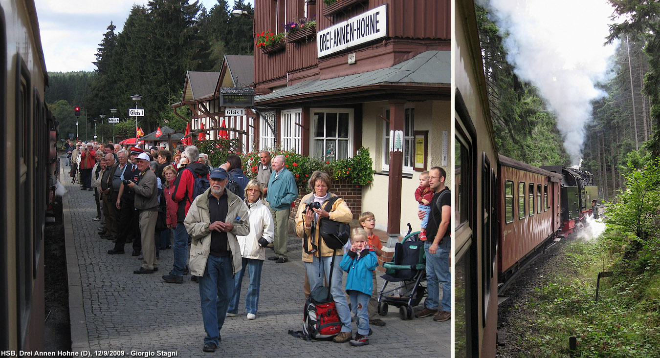 Vapore nell'Harz - Drei Annen Hohne.