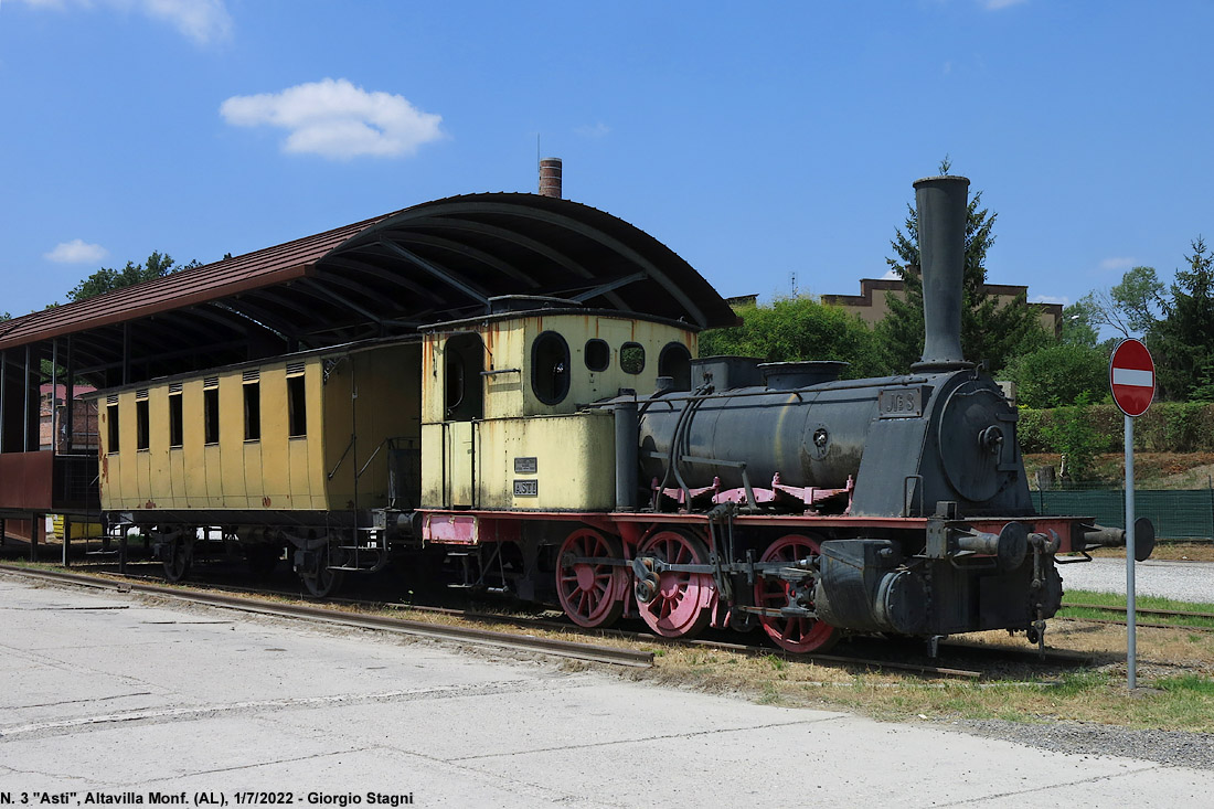 La stazione dei tram di Altavilla (AL) - Altavilla Monf.