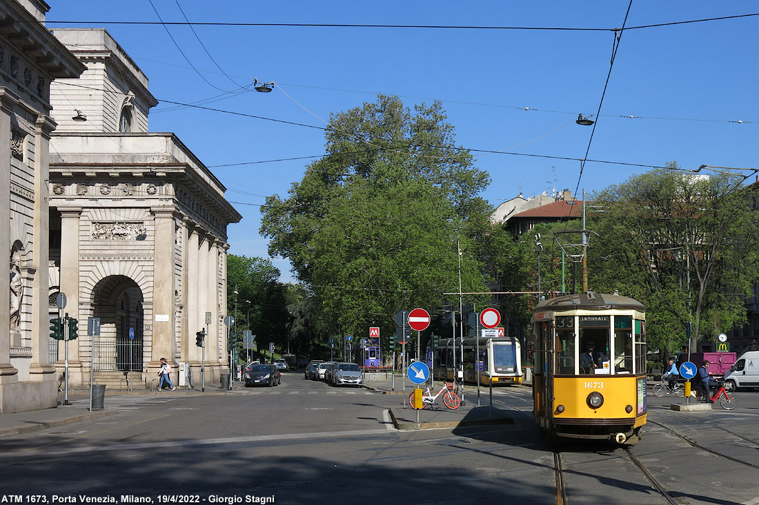 Tram a Milano 2022 - Porta Venezia.