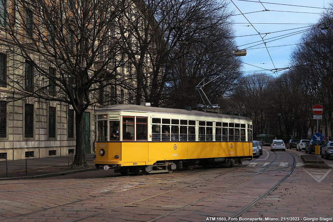 Tram a Milano 2023 - Foro Buonaparte.
