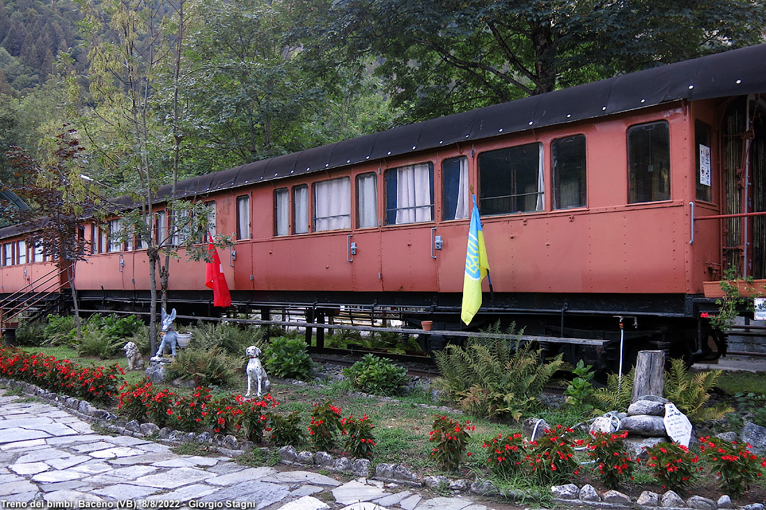 Il treno dei bimbi di Baceno (VB) - Treno dei bimbi.