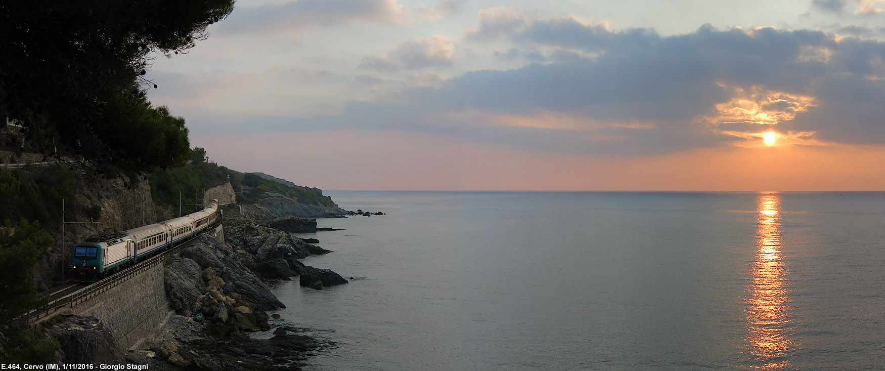 Riviera dei Fiori, l'ultimo binario. - Cervo.