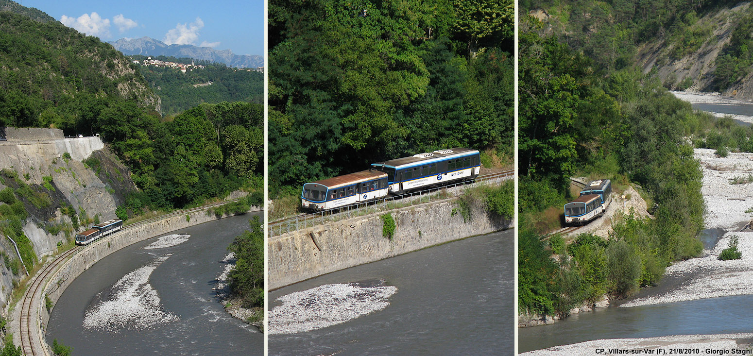 Le automotrici SY - Villars-sur-Var.