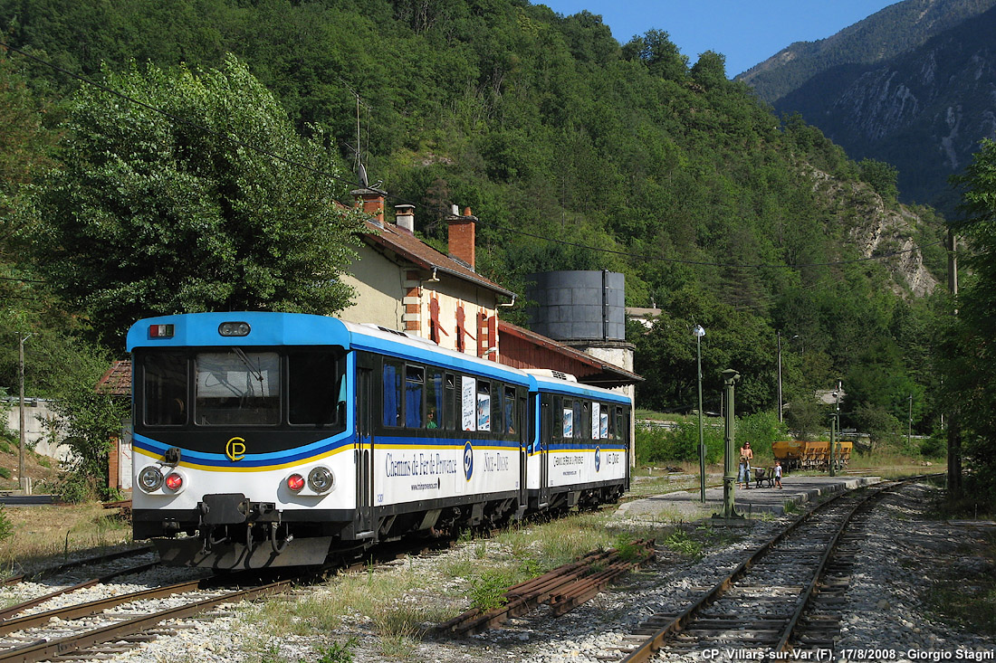 Le automotrici SY - Villars-sur-Var.