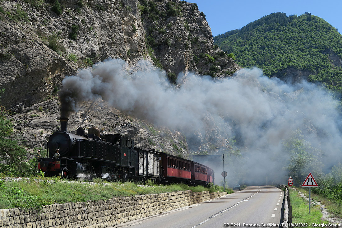 Il vapore a colori - Pont-de-Gueydan.