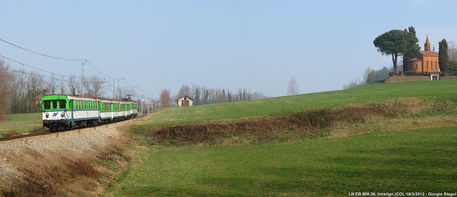 L'ultima stagione delle EB 740 delle Nord - Inverigo.