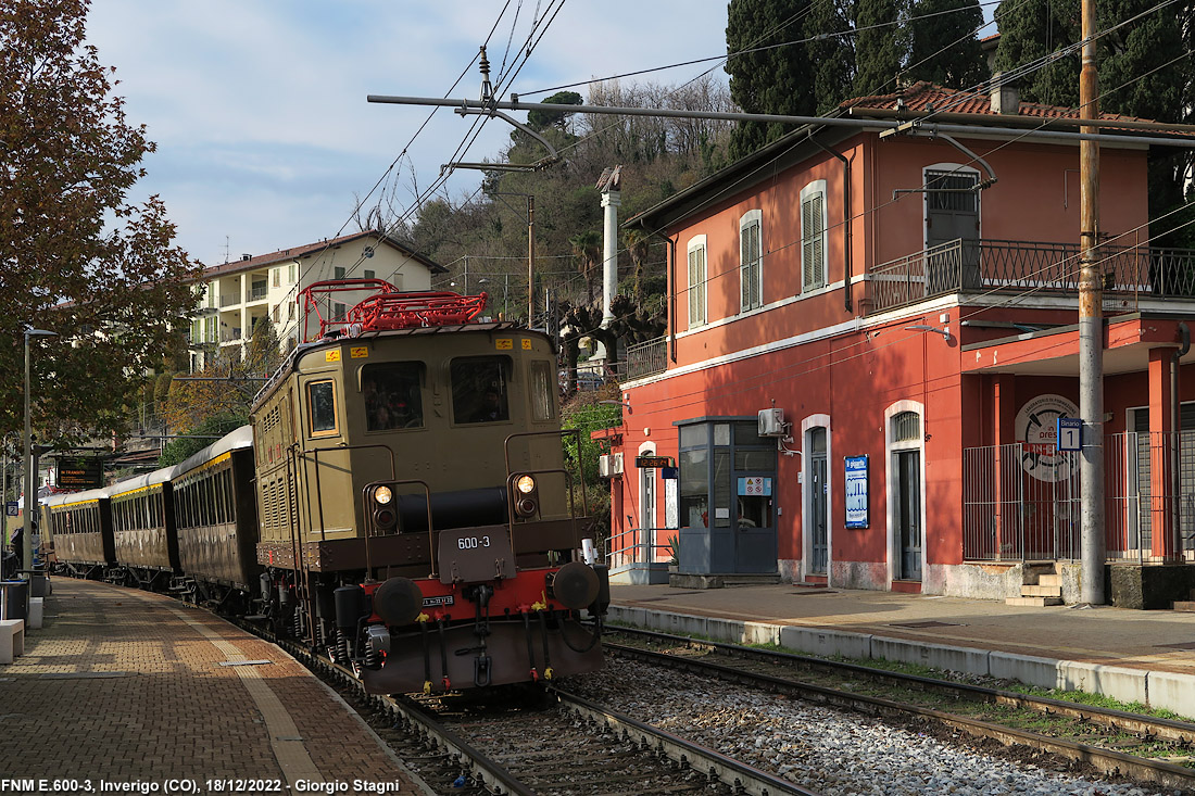 Il treno storico del 2022 - Inverigo.