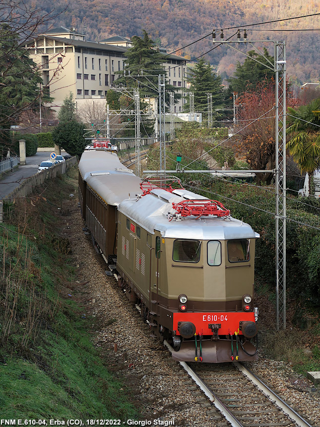 Il treno storico del 2022 - Erba.