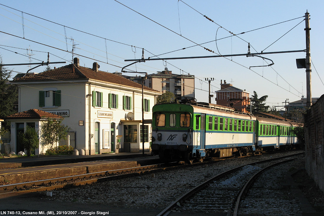 L'ultima stagione delle EB 740 delle Nord - Cusano Milanino.