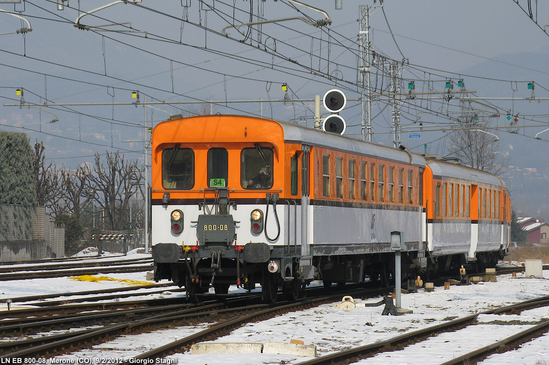 L'ultima stagione delle EB 740 delle Nord - Merone.