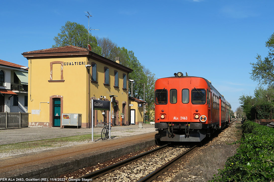 Ferrovia Parma-Suzzara - Gualtieri.