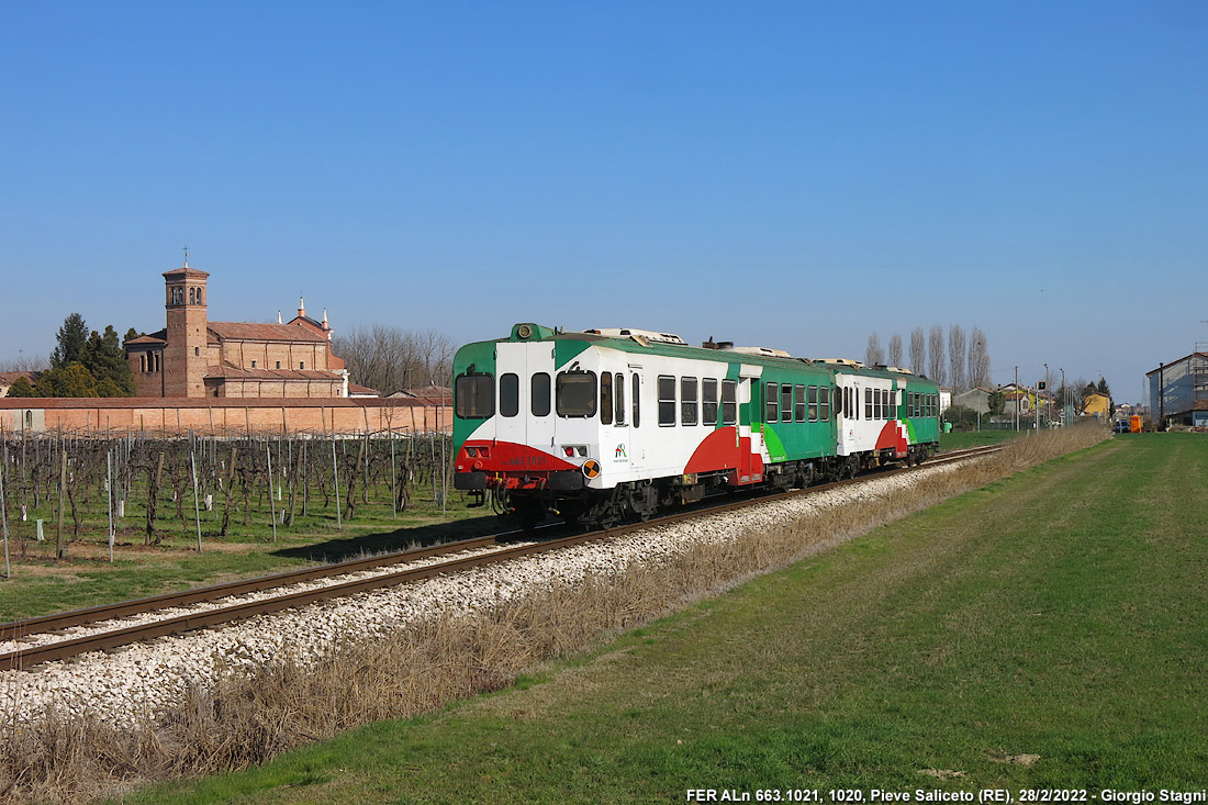 Ferrovia Parma-Suzzara - Pieve Saliceto.