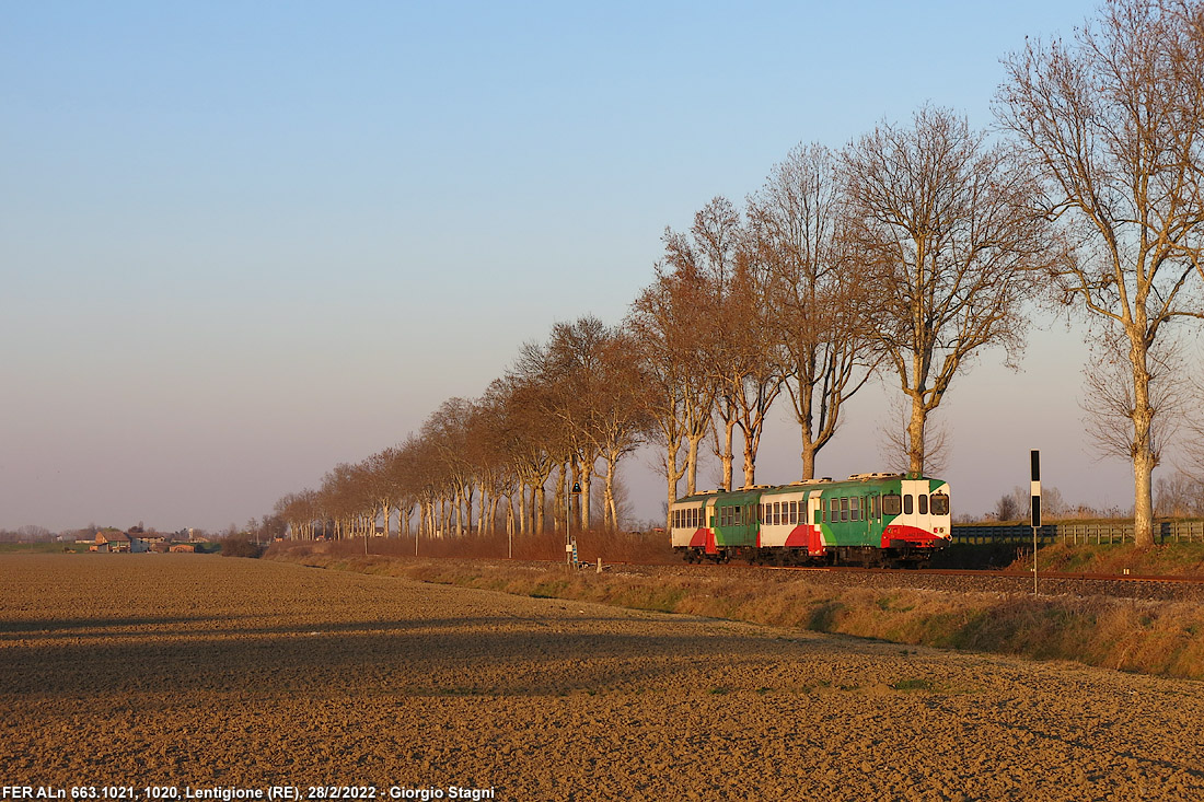 Ferrovia Parma-Suzzara - Lentigione.