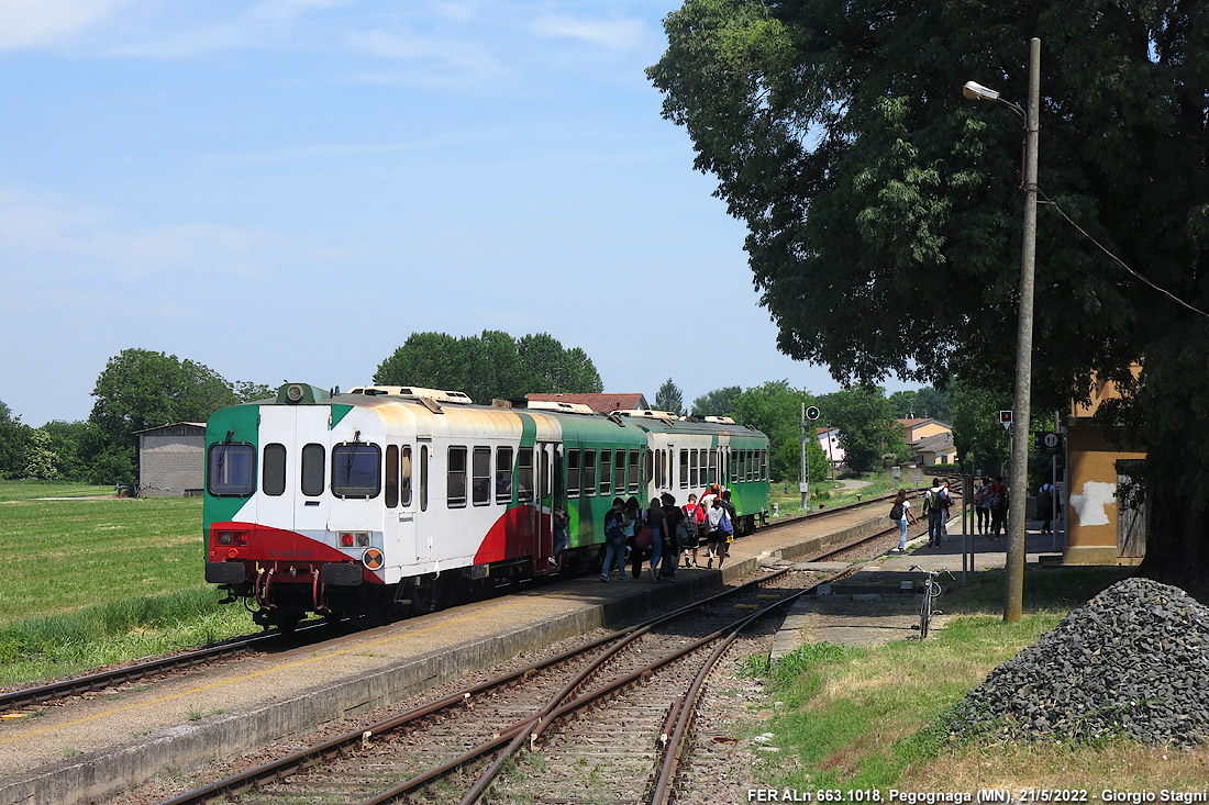 Ferrovia Suzzara-Ferrara - Pegognaga.