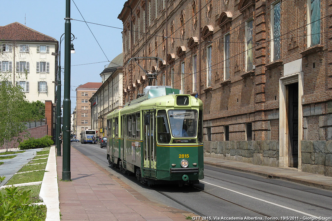 Torino - Via Accademia Albertina.