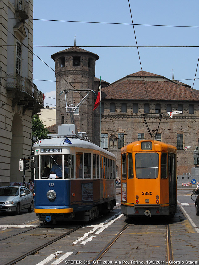 Flash-back storico - Via Po.