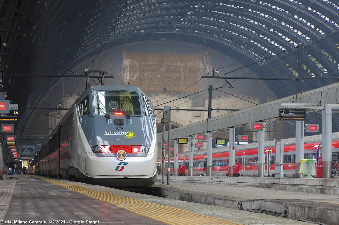 Dall'ultima stagione delle E.444 ad oggi - Milano Centrale.