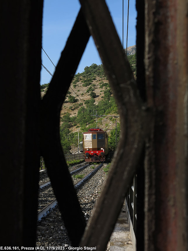 Trazione elettrica sulla Roma-Pescara - Prezza.
