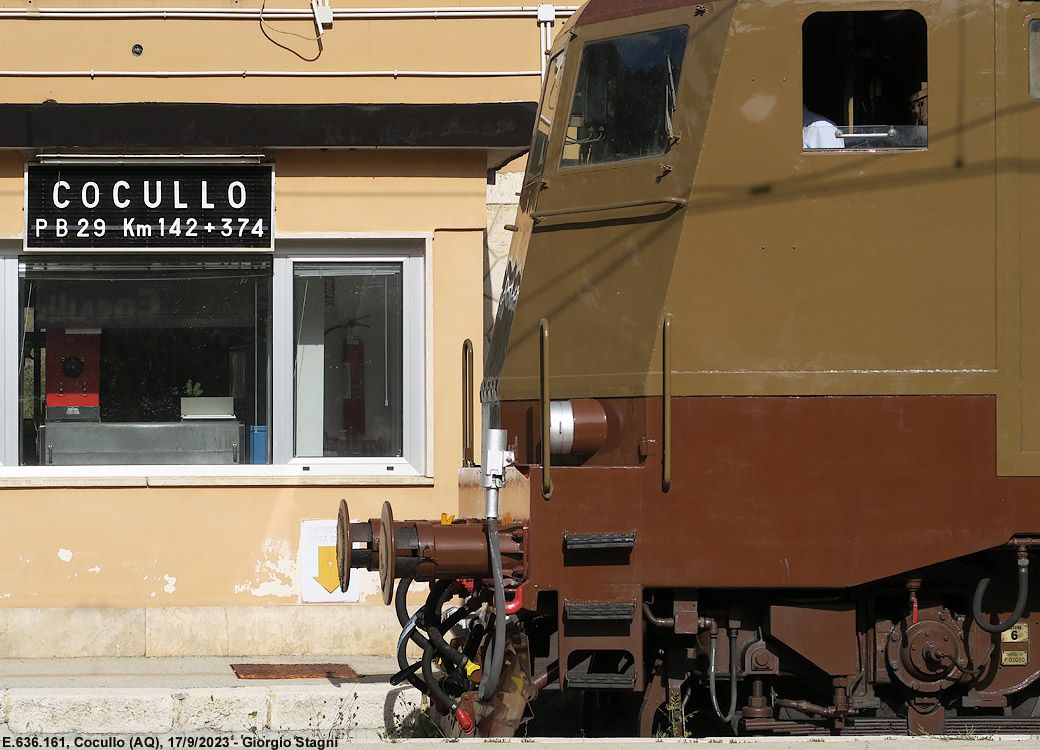 Trazione elettrica sulla Roma-Pescara - Cocullo.