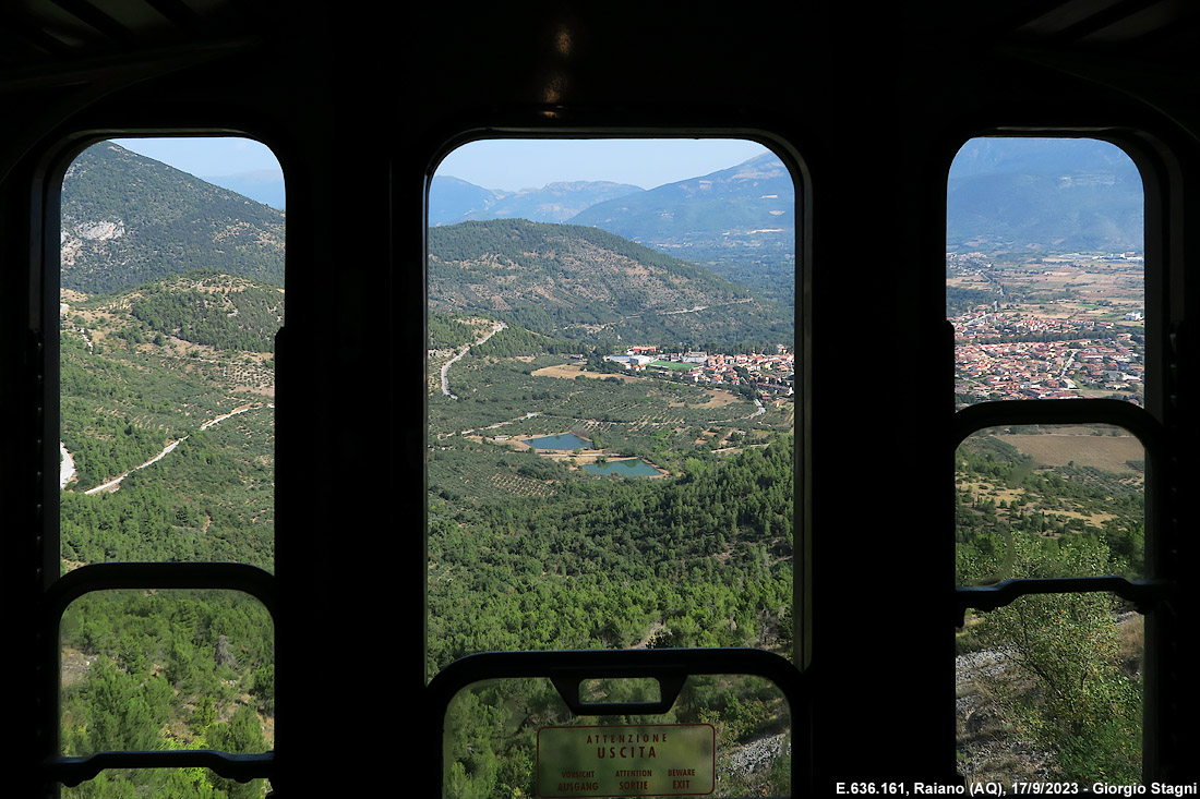 Trazione elettrica sulla Roma-Pescara - Raiano.