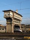 Il piano binari e le cabine - Cabina A.