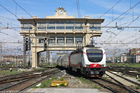 Il piano binari e le cabine - Cabina A.
