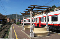 Alcuni esempi fotografici - Alassio (SV), linea Genova-Ventimiglia