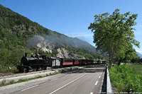 Il vapore a colori - Entrevaux.
