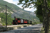 Il vapore a colori - Entrevaux.
