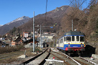 L'automotrice in stazione - Ceres.