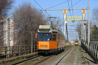 Tram a Milano 2022 - Cavalcavia Palizzi.