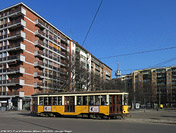 Tram a Milano 2022 - P.za VI Febbraio.
