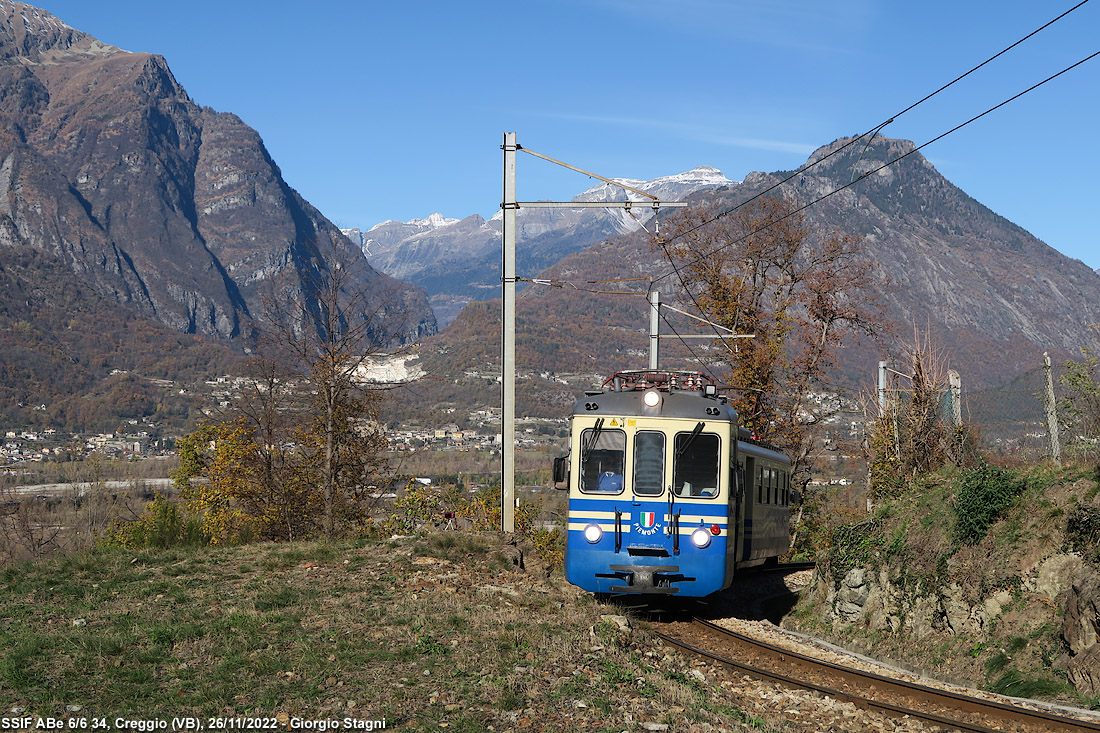 Vigezzo a novembre - Creggio.