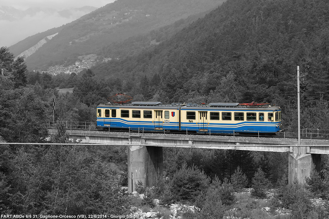 Bianconero - colore - Gagnone-Orcesco