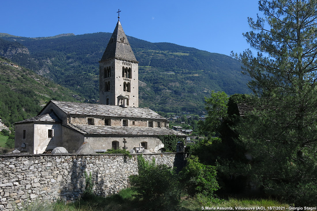 Alpi valdostane - Villeneuve.