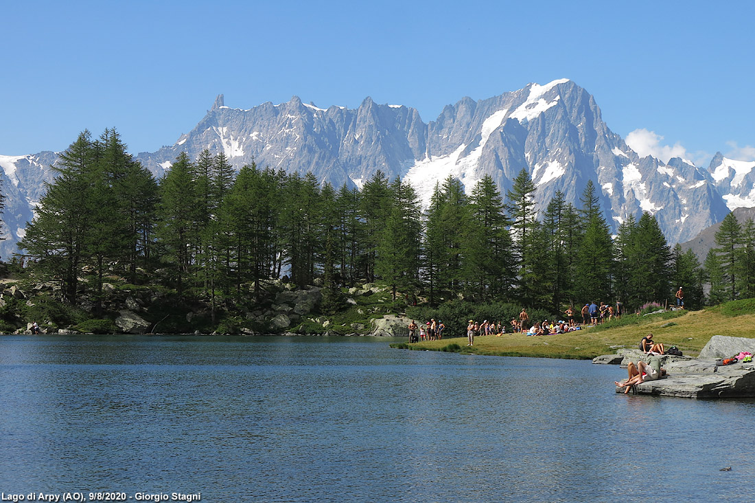 Alpi valdostane - Lago di Arpy.
