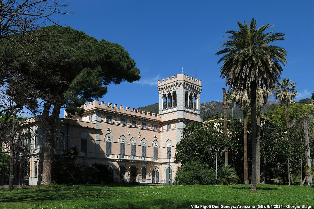 Arenzano - Villa Figoli des Geneys.