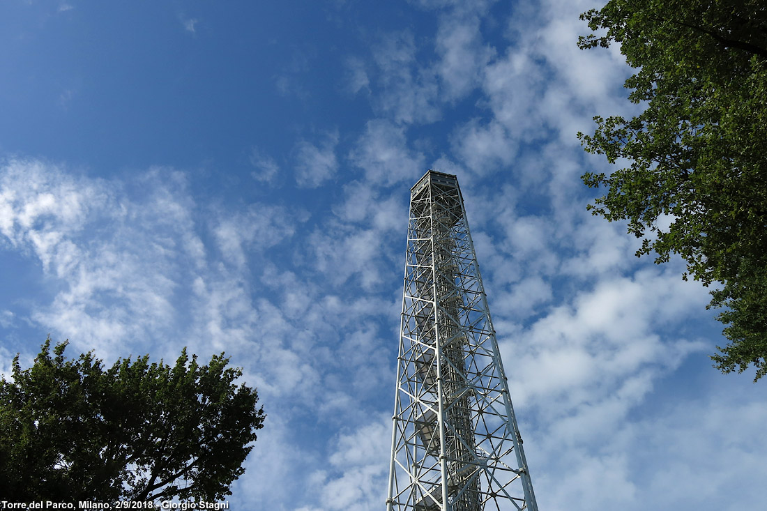 Intorno al Parco Sempione - Torre del Parco.