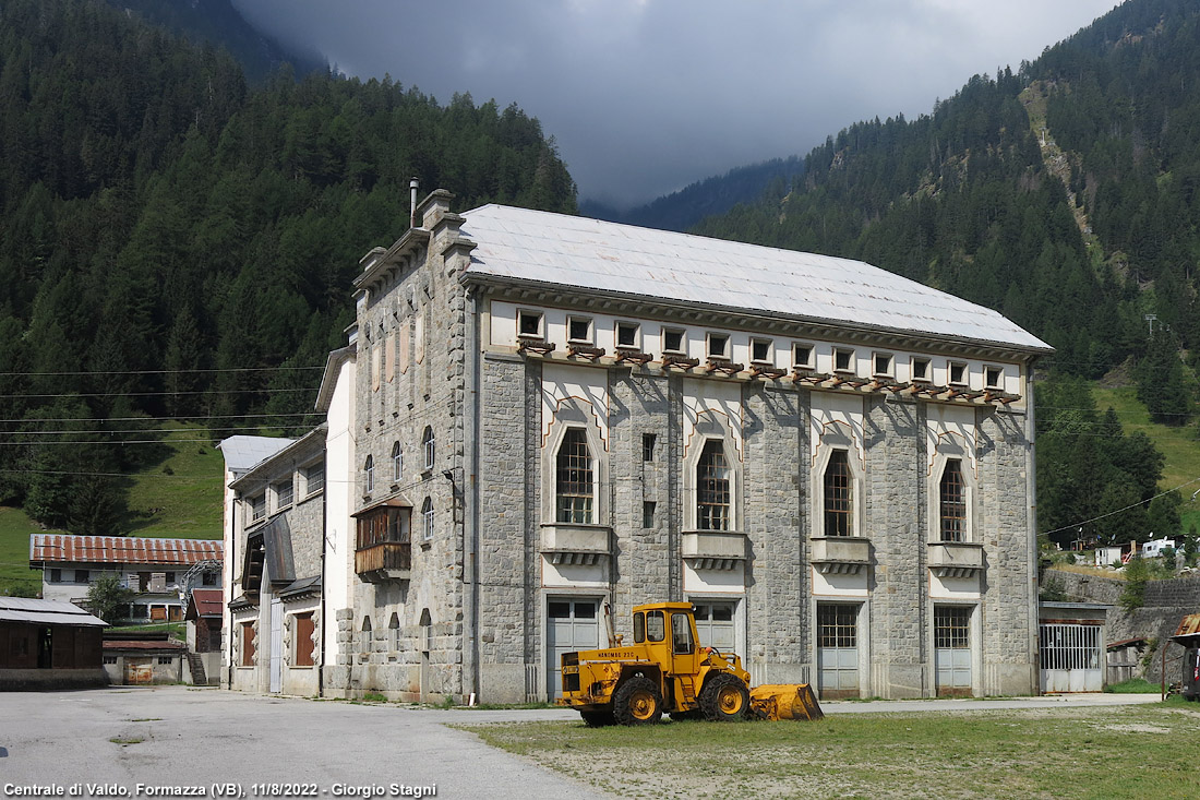 Le centrali idroelettriche - Centrale di Valdo.
