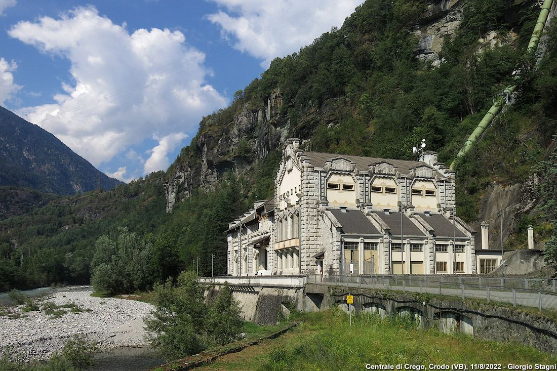 Le centrali idroelettriche - Centrale di Crego.